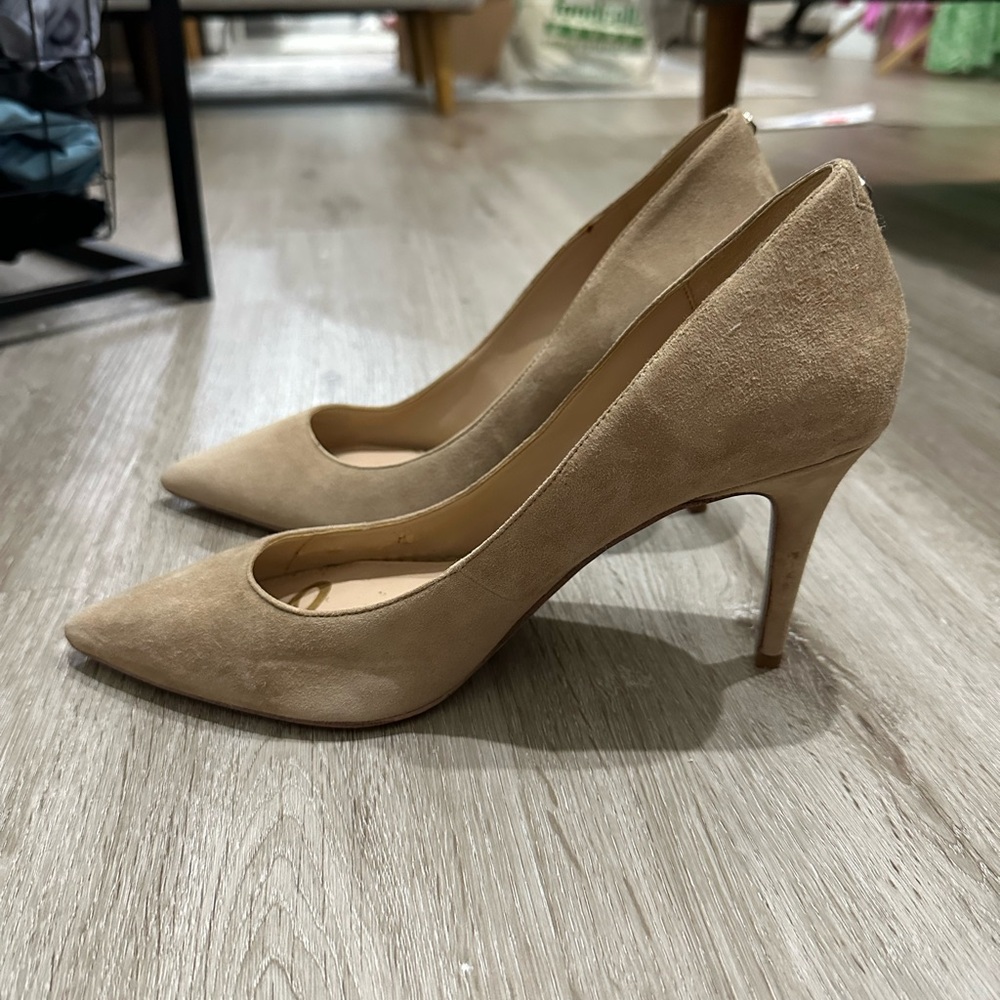 Sam Edelman Tan Suede Pumps Size 9